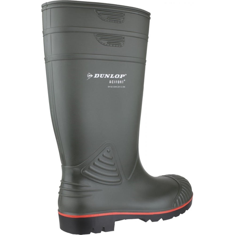 Dunlop Acifort Heavy Duty Full Safety veiligheidslaars S5 - groen - maat 45