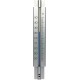 Hendrik Jan - Buitenthermometer - Aluminium - Zilver - 30 cm