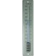 Hendrik Jan - Buitenthermometer - Aluminium - Zilver - 30 cm