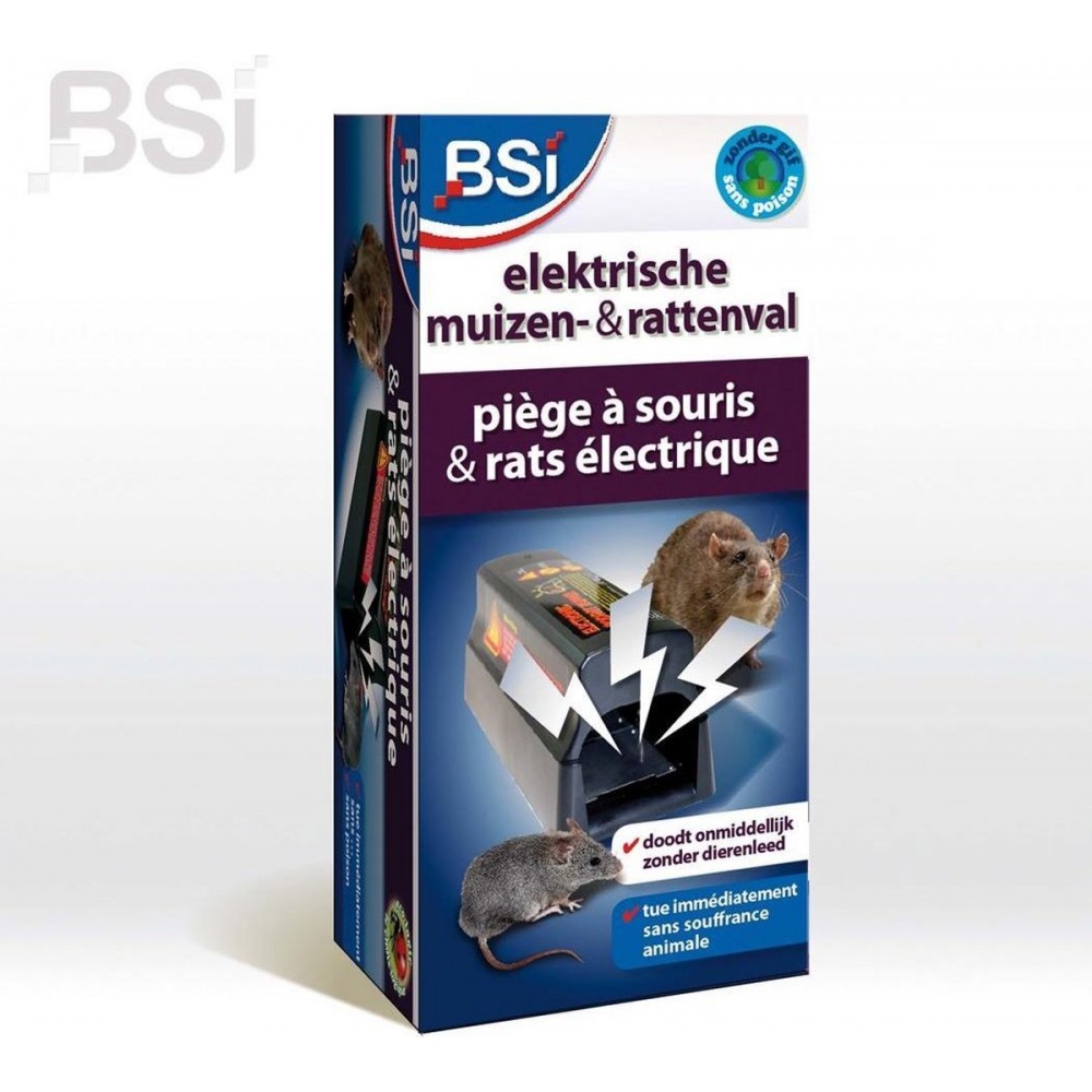 BSI - Elektrische Muizenval - Compact en veilig - Muizenbestrijding