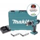 Makita HP457DWE Boor-/schroefmachine - 18V - Inclusief 2 Accu's en Lader