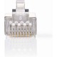 Nedis RJ45-Connector - Male - Stranded STP CAT6 - Recht - Verguld - 10 Stuks - PVC - Transparant - Doos