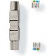 Nedis Netwerkkoppeling - CAT7 - Afgeschermd - RJ45 Female - RJ45 Female - Recht - Metaal - Envelop