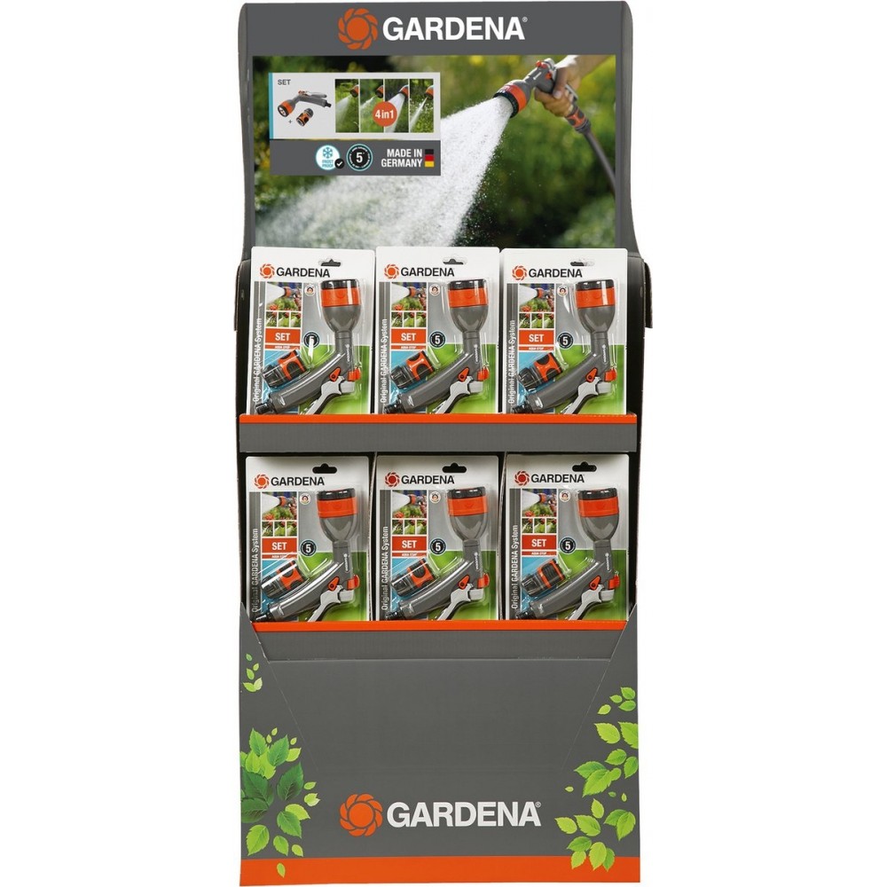 Gardena Multifunctionele Broes met waterstop