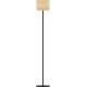 Calex Zonne-energie Vloerlamp Latina - Oplaadbaar - Solar - 150cm - Staande lamp voor Buiten - Draadloos - Dimbaar - Warm Wit Licht & RGB - Waterdicht - Decoratie voor Tuin - Sfeerverlichting - Zwart