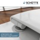 SCHUTTE WC-Bril 82600 WHITE - Duroplast - Soft Close - Afklikbaar - RVS-Scharnieren - Belastbaar tot 250 kg - Gelakt - Wit