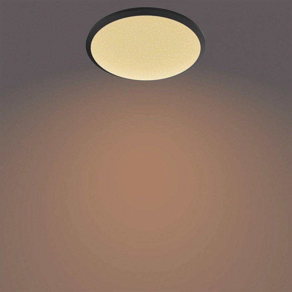 Philips plafondlamp CL255 Zwart 12W 2700K