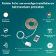 Philips LED strip - 5m lengte - eenvoudig op maat te knippen - met 3M kleefstrip - RGB