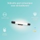 Philips Rover Spiegelverlichting - Spatwaterdicht IP44 - 5W - Warmwit licht - Badkamerlamp - Cilindervormig - Zwart