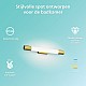 Philips Rover Spiegelverlichting - Spatwaterdicht IP44 - 5W - Warmwit licht - Badkamerlamp - Cilindervormig - Messingkleurig