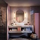 Philips Rover Spiegelverlichting - Spatwaterdicht IP44 - 5W - Warmwit licht - Badkamerlamp - Cilindervormig - Messingkleurig