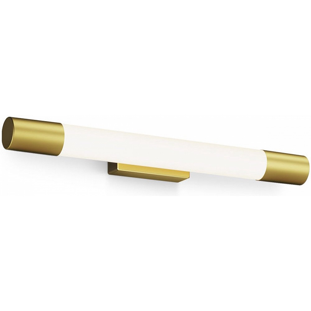 Philips Rover Spiegelverlichting - Spatwaterdicht IP44 - 5W - Warmwit licht - Badkamerlamp - Cilindervormig - Messingkleurig