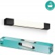 Philips Rover Spiegelverlichting - Spatwaterdicht IP44 - 5W - Warmwit licht - Badkamerlamp - rechthoekig - Zwart