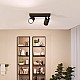 Philips Plafondspot 2 Lichts Badkamer Zwart - IDRIS