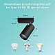 Philips Idris Spot - Spatwaterdicht IP44 - Zwart - 5W - Badkamerlamp - Eén lichtpunt - Alleen geschikt voor LED spots