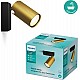Philips Idris Opbouwspot voor - Badkamerlamp - Warmwit Licht - Plafondspot met - GU10 - Niet Dimbaar