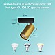 Philips Idris Opbouwspot voor - Badkamerlamp - Warmwit Licht - Plafondspot met - GU10 - Niet Dimbaar