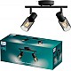 Philips Palms Spot - Plafondspot met twee lichtpunten - Met gerookt glas - Kleine fitting E14