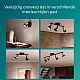 Philips Conduit Spot - Plafondspot met drie lichtpunten - Zwart met goud design - GU10 LED fitting - Ronde basisplaat