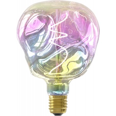 Calex Organic Neo Rainbow - E27 LED Lamp - Filament Lichtbron Dimbaar - 4W - Warm Wit Licht