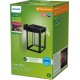 Philips Camill solar wandlamp vierkant - Ultra Efficient - met helder lichtelement