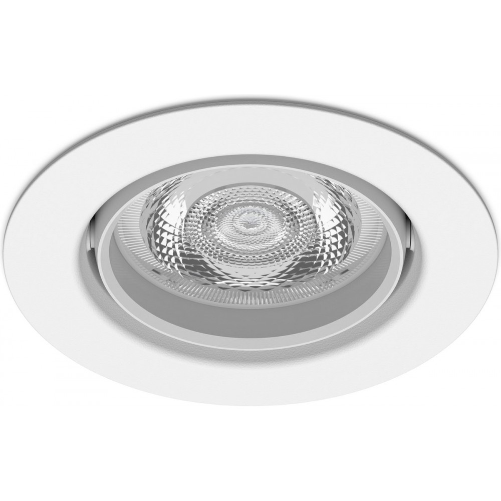 Philips Impala inbouwspot - 1-lichts - wit - rond