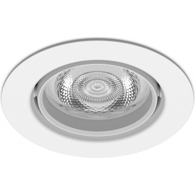Philips Impala inbouwspot - 1-lichts - wit - rond