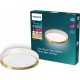 Philips plafondlamp - SceneSwitch lichttechnologie - 24W - Warmwit licht - Wit design