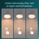 Philips plafondlamp - SceneSwitch lichttechnologie - 24W - Warmwit licht - Wit design