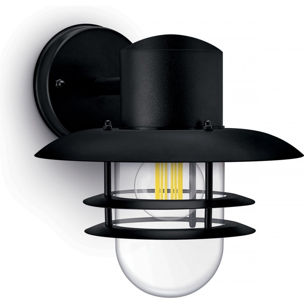 Philips Inyma wandlamp - zwart - E27