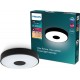 Philips Coiner plafondlamp - SceneSwitch lichttechnologie - 24W - Warmwit licht - Zwart design