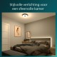 Philips Coiner plafondlamp - SceneSwitch lichttechnologie - 24W - Warmwit licht - Zwart design