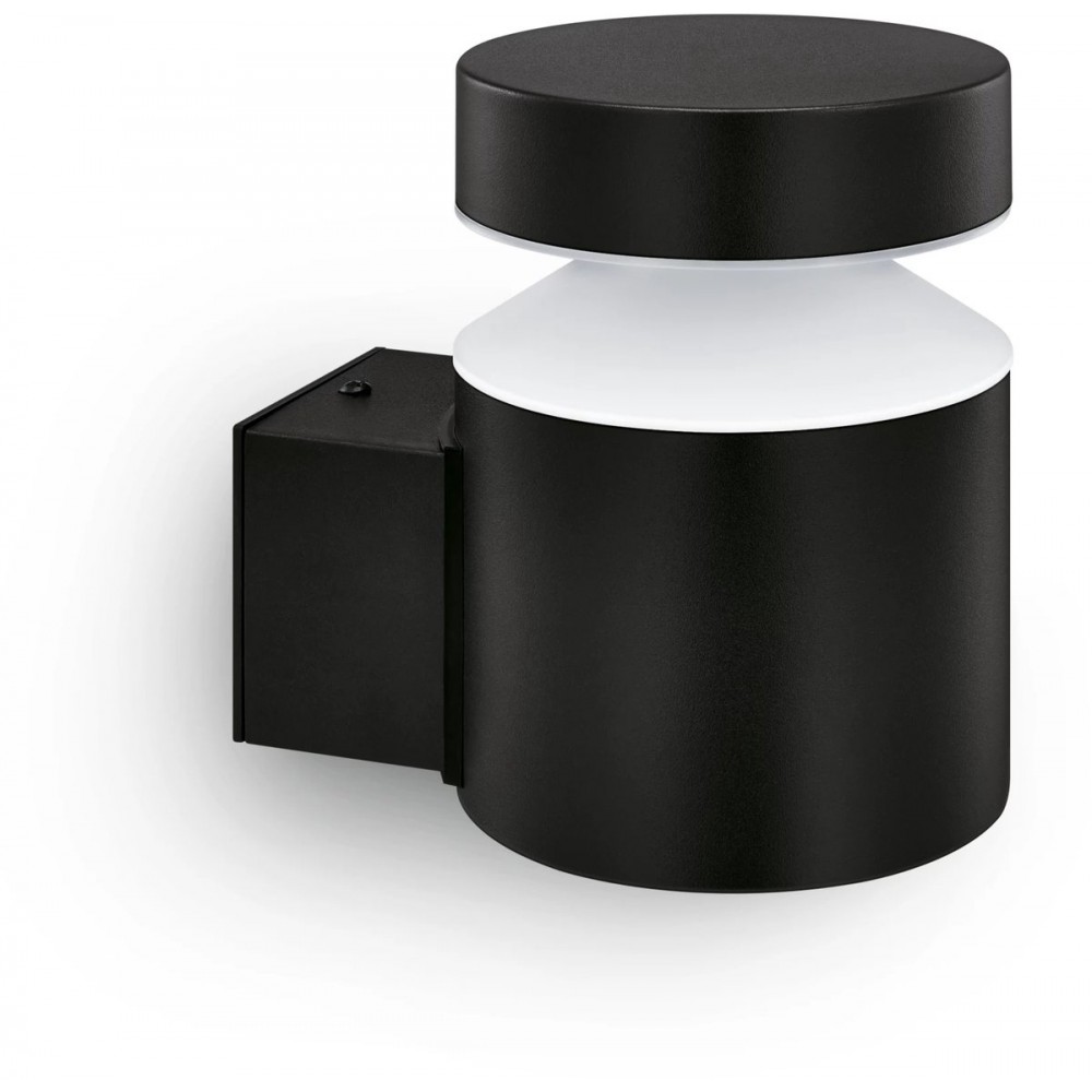Philips Laven wandlamp - zwart - geïntegreerde LED