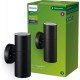 Philips Kylis wandspot - zwart - 2 x GU10 fitting