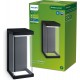 Philips Kyrie wandlamp - zwart - geïntegreerde LED
