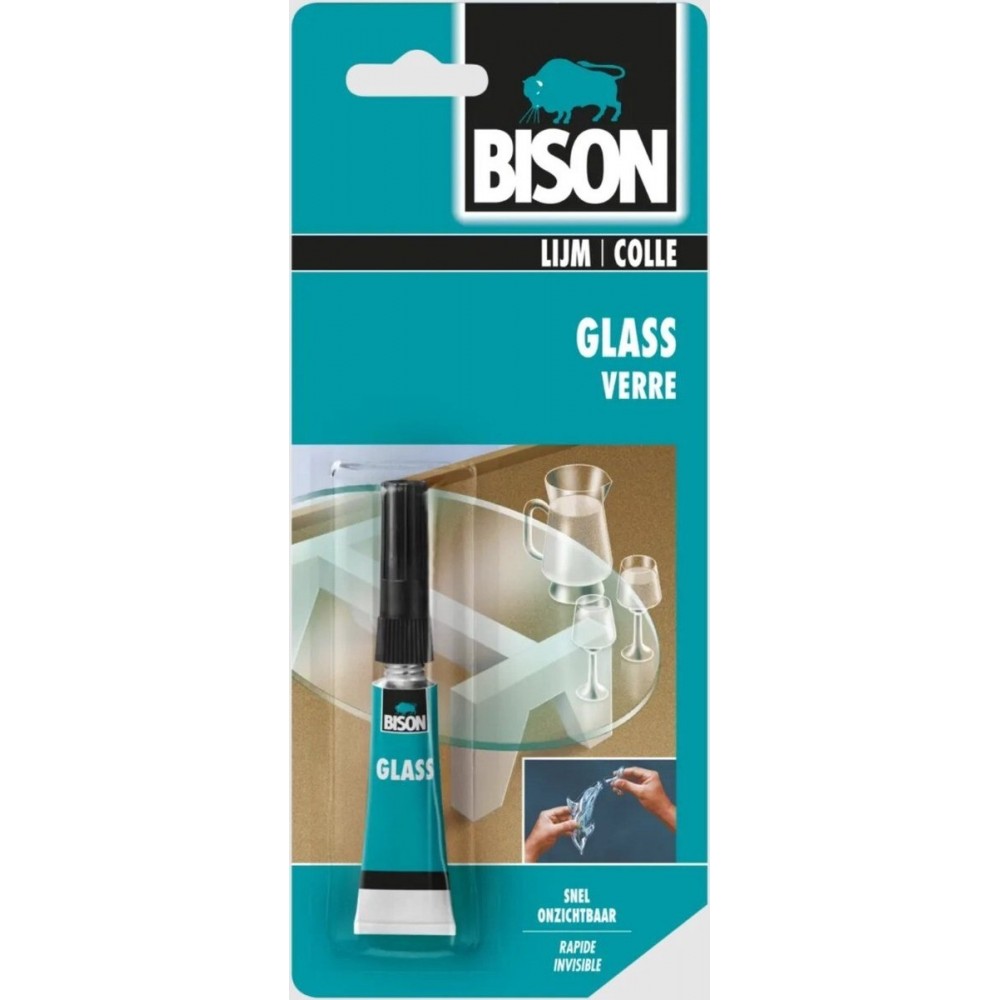 Bison glaslijm - 3 gram