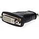 Nedis HDMI-Adapter - HDMI Connector - DVI-D 24+1-Pins Female - Verguld - Recht - ABS - Zwart - 1 Stuks - Doos