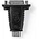 Nedis HDMI-Adapter - HDMI Connector - DVI-D 24+1-Pins Female - Verguld - Recht - ABS - Zwart - 1 Stuks - Doos