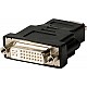 Nedis HDMI-Adapter - HDMI Connector - DVI-D 24+1-Pins Female - Verguld - Recht - ABS - Zwart - 1 Stuks - Doos