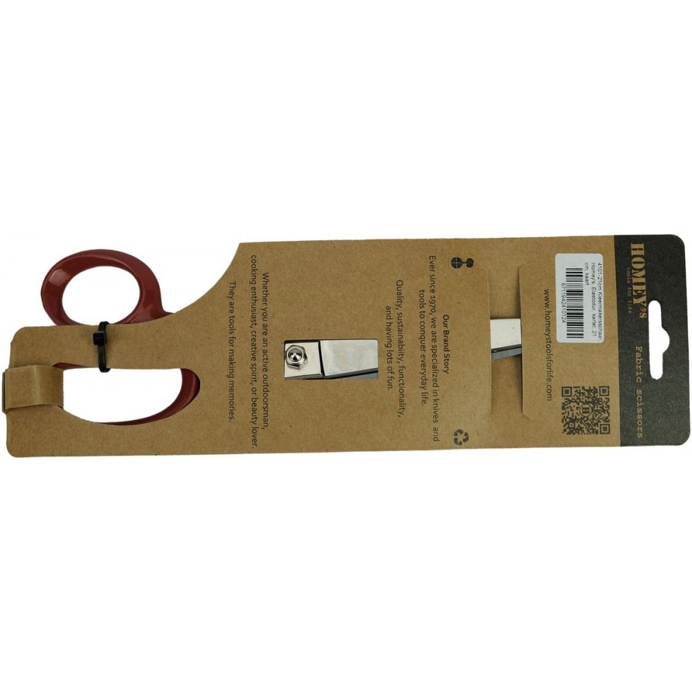 Homey's Elastodur Kleermakersschaar - kartel - 21 cm - etui