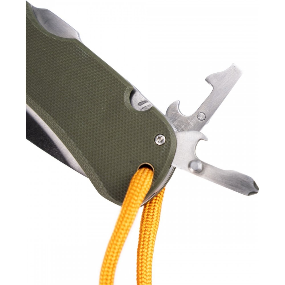 Homey's Karl zakmes - 20cm - RVS/G10 - DIY - lemmet + 4 functies