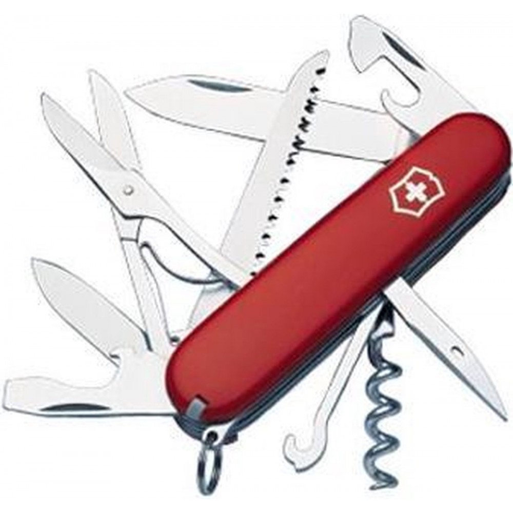 Victorinox Swissarmy Huntsman Zakmes - 15 functies - Rood