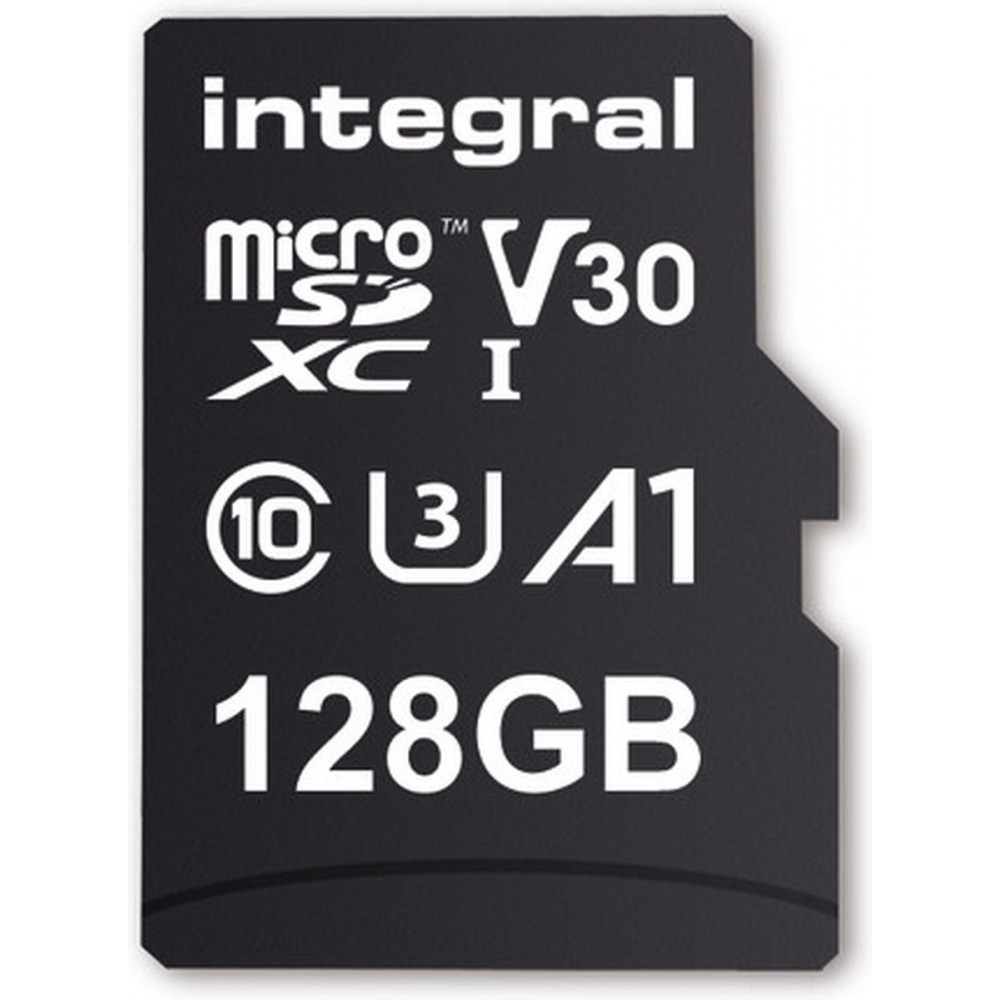 Integral High Speed Micro SD V30 UHS-I U3 128GB