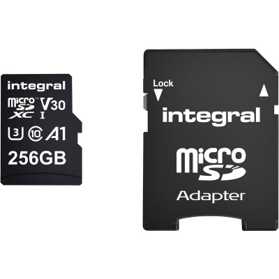 Integral High Speed Micro SD V30 UHS-I U3 256GB