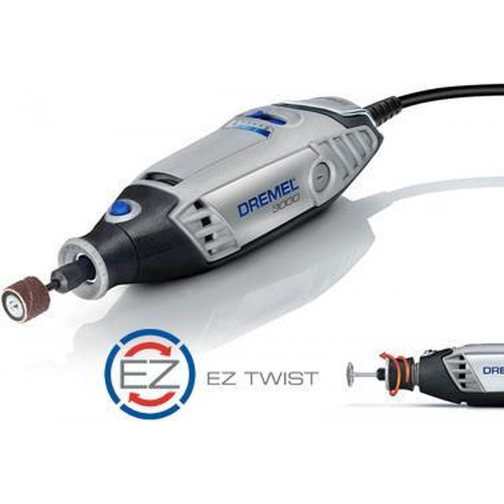 Dremel 3000 Multitool - Roterend - 130 W - Met 15 accessoires en etui