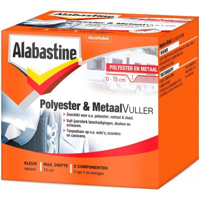 Alabastine - Polyester & Metaal Vuller - 300 Gram