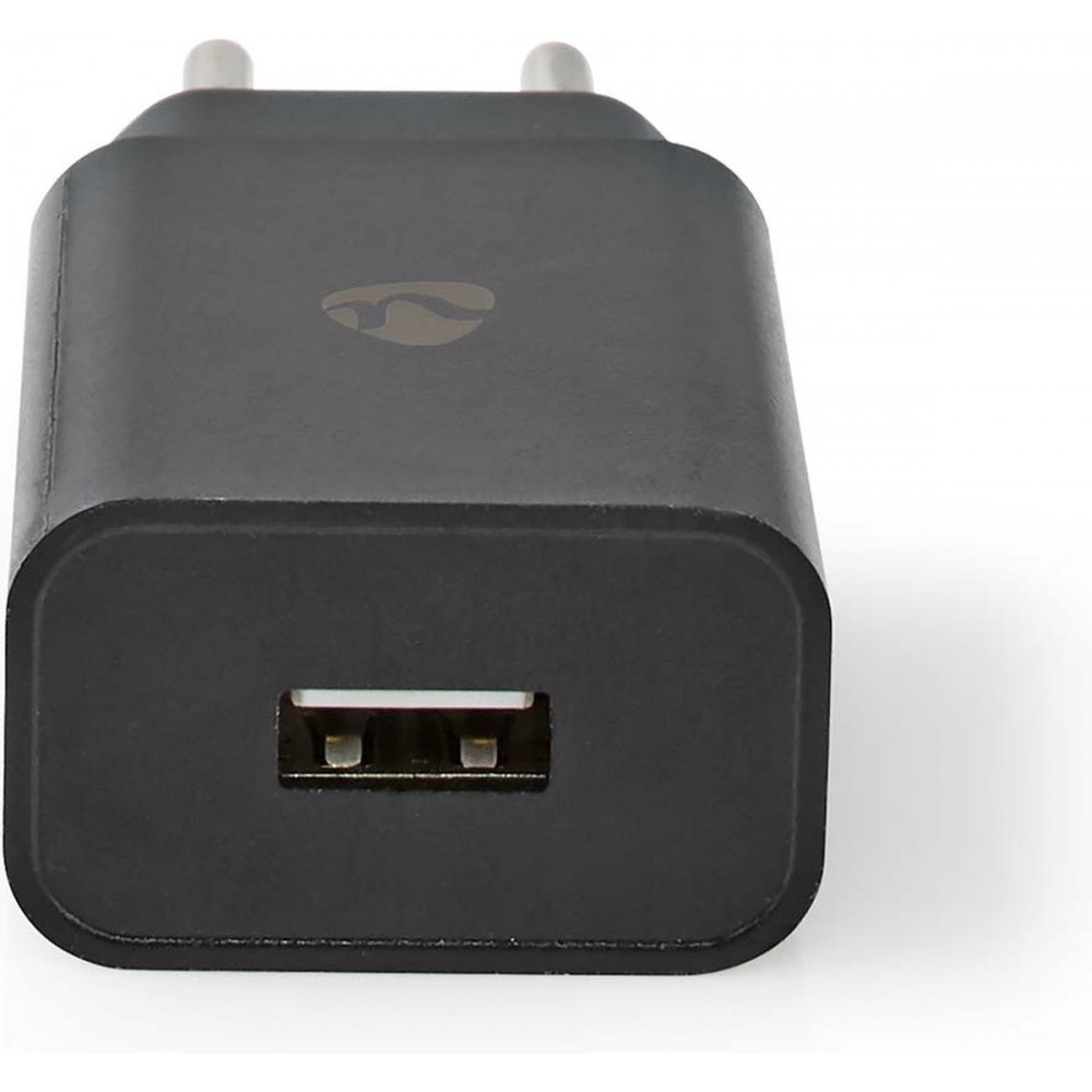 Nedis Oplader 12 Watt Snellaad 2.4 USB-A Zwart