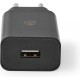 Nedis Oplader 12 Watt Snellaad 2.4 USB-A Zwart