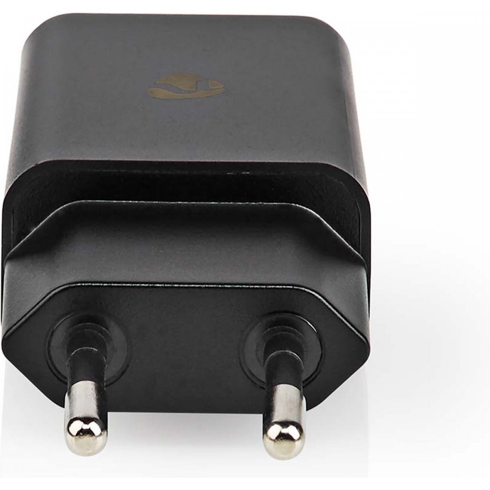 Nedis Oplader 12 Watt Snellaad 2.4 USB-A Zwart