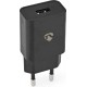 Nedis Oplader 12 Watt Snellaad 2.4 USB-A Zwart